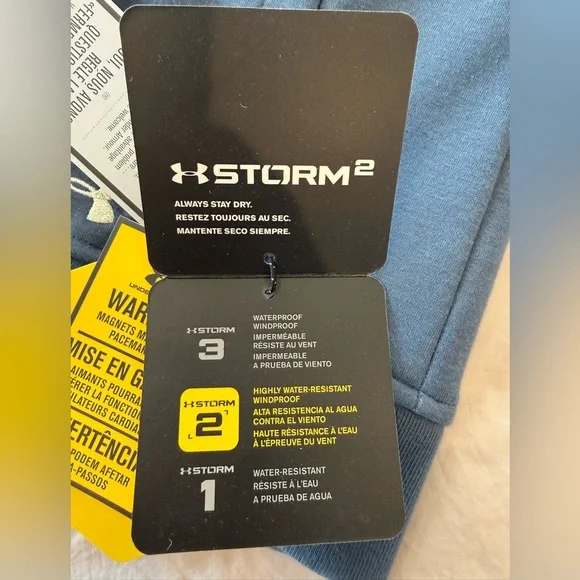 Women’s Under Armour Steel Blue Performance Jacket - Picture 7 of 10